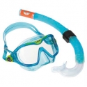 Sc344111 Junior Combo Mix Set Maschera E Tubo Light Blue/bright Green