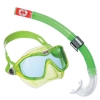 Sc3443109s_bgn_wht Jr Combo Mix Set Maschera E Tubo  Bright Green/white