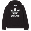 Adidas Trefoil H Felpa Con Cappuccio Bambino