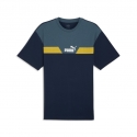 681730 Puma Power Colorblock Tee  Man